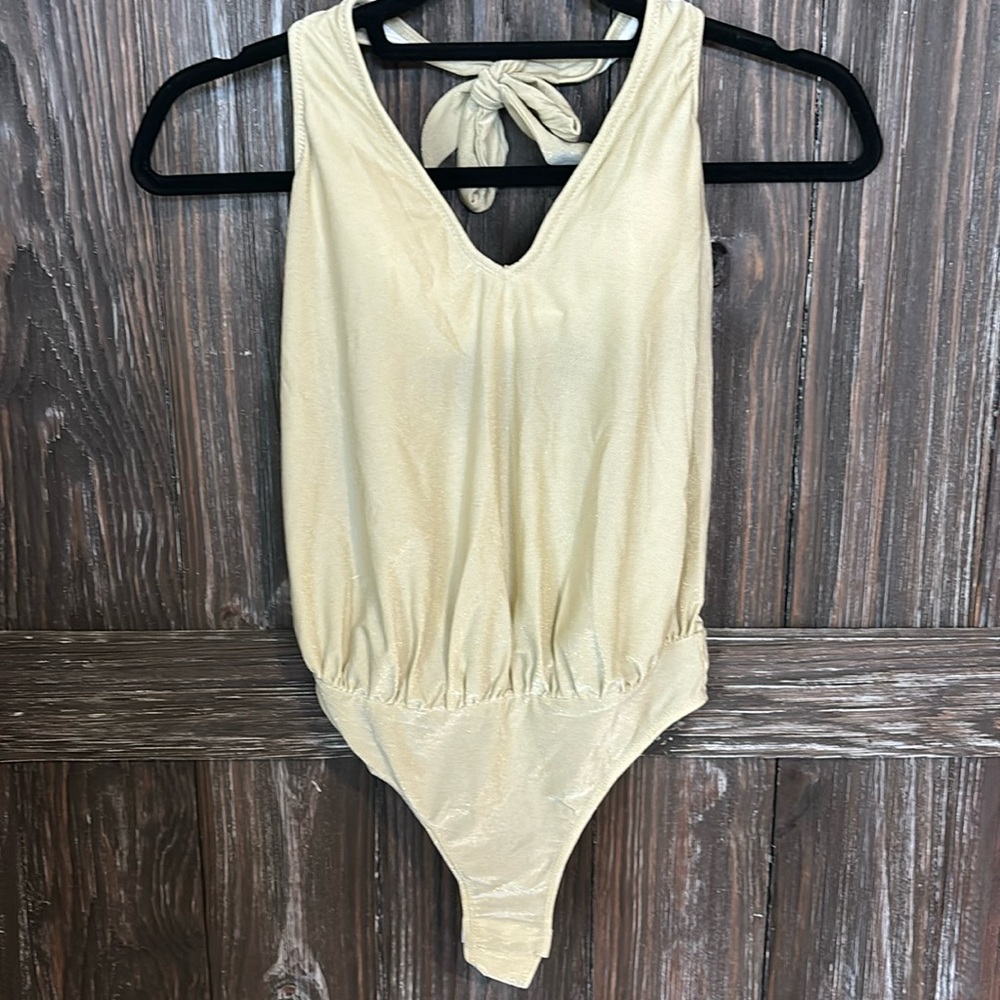 Sparkly Gold Bodysuit
